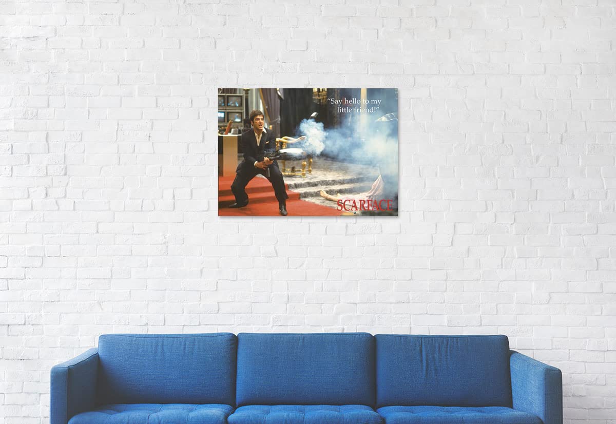 Amazon.com: Scarface - Movie Poster (Tony Montana - Say Hello To